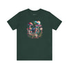 Whiskers in Wonderland: The Mystical Mushroom Cat Tee