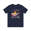 Cosmic Whale Rider: The Interstellar Cat Tee