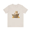 Spa Day Kitty: Relaxed and Refined Cat Tee