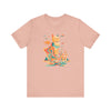 Celestial Commander: Futuristic Feline Tee