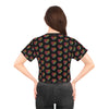 Rainbow Heart Kitten Crop Tee