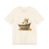 Spa Day Kitty: Relaxed and Refined Cat Tee