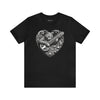 Sitar Heart Cat T-Shirt