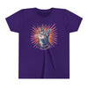 Sunburst Unicorn Cat - Kids T-Shirt