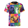 Neon Pop Art Kittens T-Shirt
