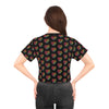 Rainbow Heart Kitten Crop Tee