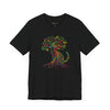 Tree of Life Cat: Mystical Nature Art Tee