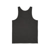 Cosmic Cat Unisex Jersey Tank Top | Galaxy Theme Pet Lovers Apparel