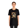 Surreal Mushroom Floating Rainbow Cat T-shirt