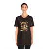 Surreal Mushroom Floating Rainbow Cat T-shirt