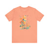 Celestial Commander: Futuristic Feline Tee