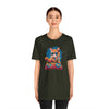 Orange DJ Cat T-Shirt