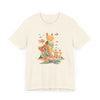 Celestial Commander: Futuristic Feline Tee