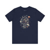 Cosmic Commander: Futuristic Space Cat Tee