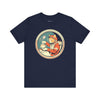 Galactic Brew: Astronaut Cat Coffee Tee