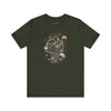 Cosmic Commander: Futuristic Space Cat Tee