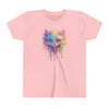 Drippy Rainbow Kitten - Kids Tee