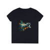 Galactic Whiskers Ladies' V-Neck T-Shirt