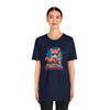 Orange DJ Cat T-Shirt