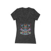 Luna DJ Cat Women'sDeep V-Neck Tee