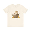 Spa Day Kitty: Relaxed and Refined Cat Tee