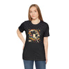 Surreal Mushroom Floating Rainbow Cat T-shirt