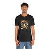 Surreal Mushroom Floating Rainbow Cat T-shirt