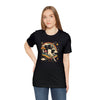 Surreal Mushroom Floating Rainbow Cat T-shirt