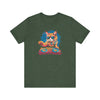 Orange DJ Cat T-Shirt