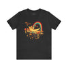 Rainbow Mushroom Float Cat T-Shirt