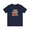 Orange DJ Cat T-Shirt