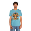 Orange Rainbow Angel Kitten T-Shirt