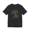Tree of Life Cat: Mystical Nature Art Tee