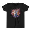 Sunburst Unicorn Cat - Kids T-Shirt
