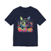 Neon Easter Cat T-Shirt