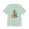 Rainbow Whiskers: Feline Family Fun