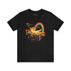 Rainbow Mushroom Float Cat T-Shirt