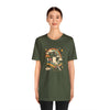 Surreal Mushroom Floating Rainbow Cat T-shirt