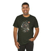 Cosmic Commander: Futuristic Space Cat Tee