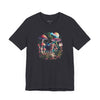 Whiskers in Wonderland: The Mystical Mushroom Cat Tee