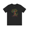 Tree of Life Cat: Mystical Nature Art Tee