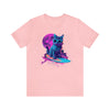 Surfing Vapor-wave Cat T-Shirt