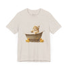 Spa Day Kitty: Relaxed and Refined Cat Tee