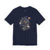 Cosmic Commander: Futuristic Space Cat Tee