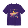 Cosmic Whale Rider: The Interstellar Cat Tee