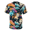 Meowgical Unicorn Cat Galaxy All-Over Print Tee