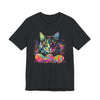 Neon Easter Cat T-Shirt