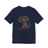 Tree of Life Cat: Mystical Nature Art Tee