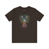 Enchanted Cat Tree T-Shirt: Feline Roots & Mystical Leaves