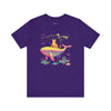 Cosmic Whale Rider: The Interstellar Cat Tee